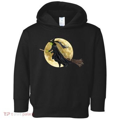 Witch and The Moon Toddler Hoodie