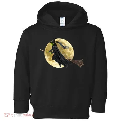 Witch and The Moon Toddler Hoodie