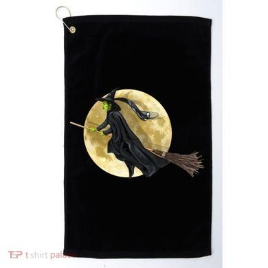 Witch and The Moon Golf Towel