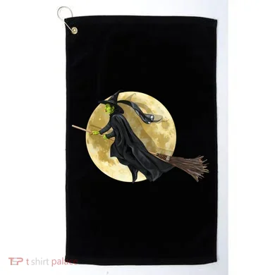 Witch and The Moon Golf Towel