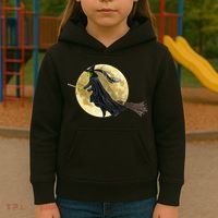 Witch and The Moon Kids Hoodie thumb 3