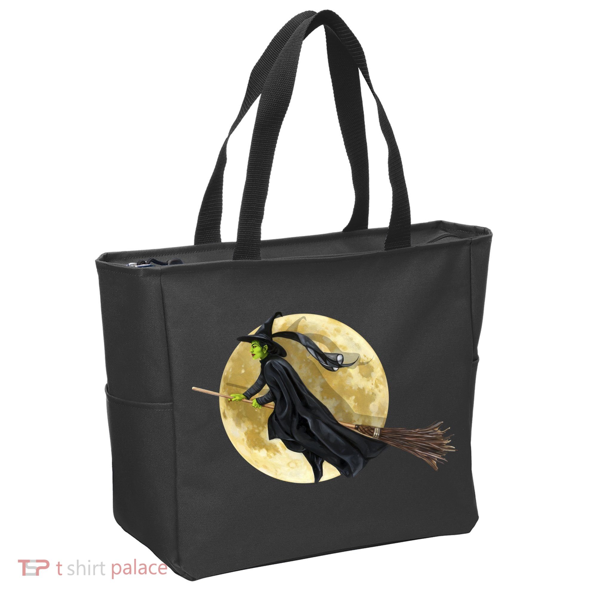 Witch and The Moon Tote Bag