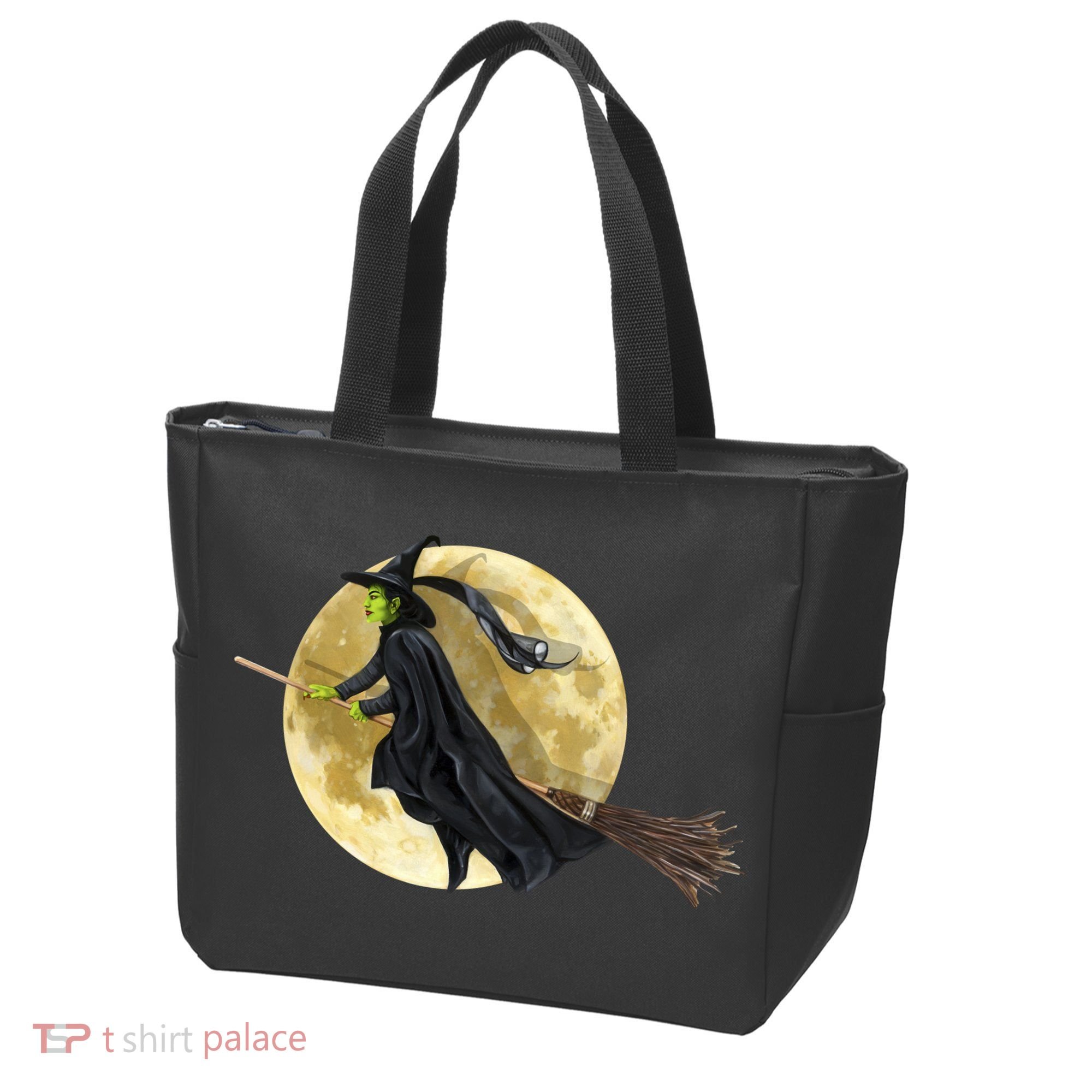 Witch and The Moon Tote Bag