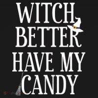 Witch Better Have My Candy Halloween Doggie Tank thumb 4