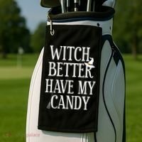 Witch Better Have My Candy Halloween Golf Towel thumb 2