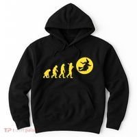 Witch Evolution Funny Halloween Hoodie thumb 0