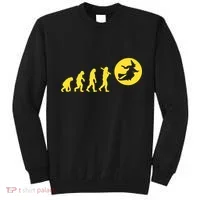 Witch Evolution Funny Halloween Sweatshirt thumb 0