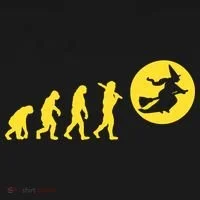 Witch Evolution Funny Halloween Sweatshirt thumb 3