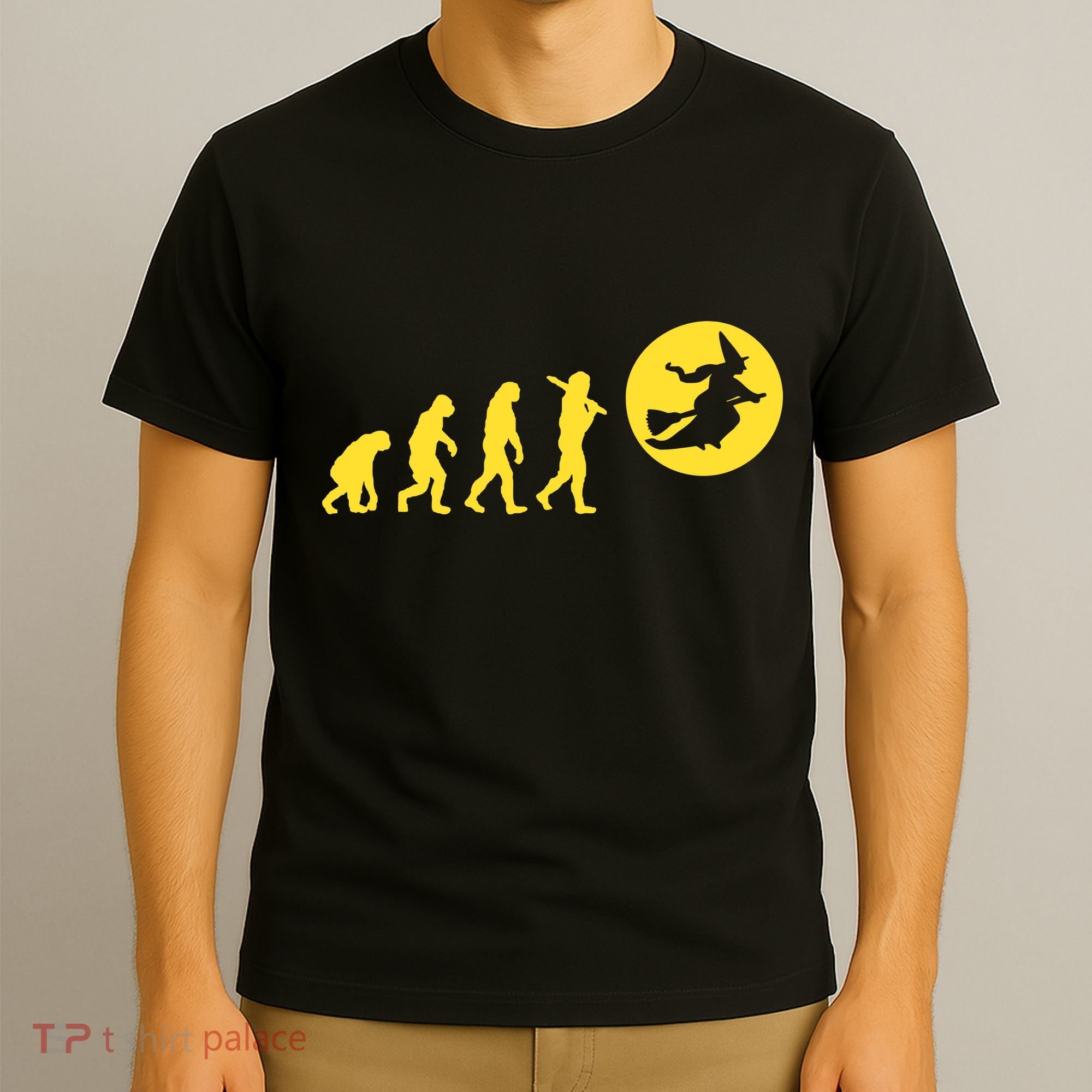 Witch Evolution Funny Halloween T-Shirt