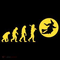 Witch Evolution Funny Halloween T-Shirt thumb 7