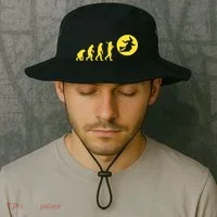 Witch Evolution Funny Halloween Bucket Hat thumb 2