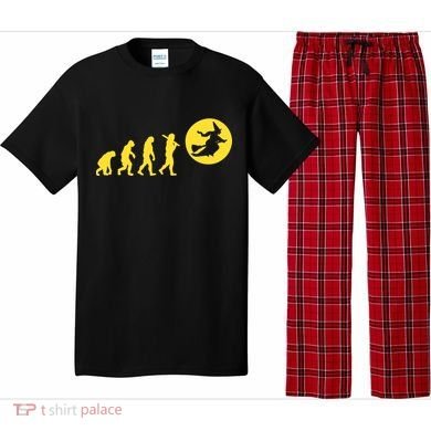 Witch Evolution Funny Halloween Pajama Set