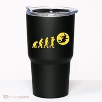 Witch Evolution Funny Halloween Tumbler thumb 0