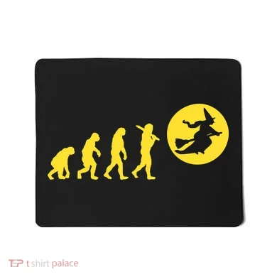 Witch Evolution Funny Halloween Mousepad