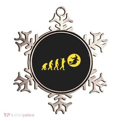 Witch Evolution Funny Halloween Ornament