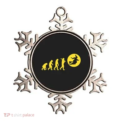Witch Evolution Funny Halloween Ornament