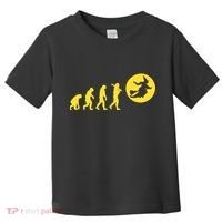 Witch Evolution Funny Halloween Toddler T-Shirt thumb 0