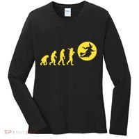 Witch Evolution Funny Halloween Women's Long Sleeve Shirt thumb 0