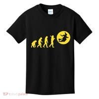 Witch Evolution Funny Halloween Kids T-Shirt thumb 0