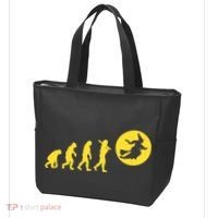 Witch Evolution Funny Halloween Tote Bag thumb 3