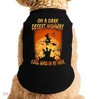 Witch On A Dark Desert Highway Witch Cool Wind In My Hair Doggie Tank thumb 0