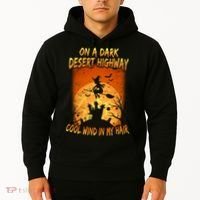 Witch On A Dark Desert Highway Witch Cool Wind In My Hair Hoodie thumb 2