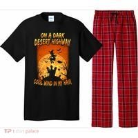 Witch On A Dark Desert Highway Witch Cool Wind In My Hair Pajama Set thumb 0