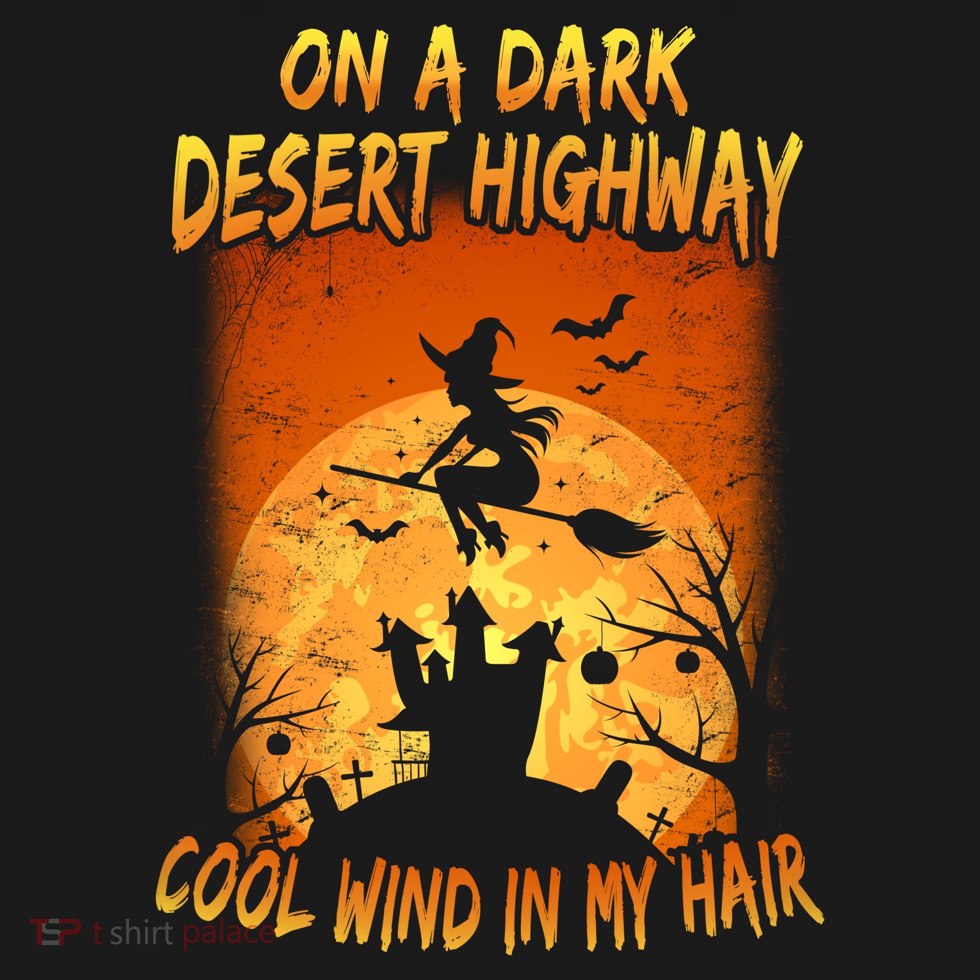 Witch On A Dark Desert Highway Witch Cool Wind In My Hair Women's Hoodie