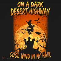 Witch On A Dark Desert Highway Witch Cool Wind In My Hair Mousepad thumb 1