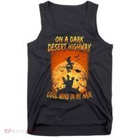 Witch On A Dark Desert Highway Witch Cool Wind In My Hair Tank Top thumb 0