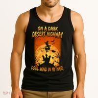 Witch On A Dark Desert Highway Witch Cool Wind In My Hair Tank Top thumb 3