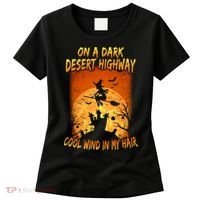 Witch On A Dark Desert Highway Witch Cool Wind In My Hair Women's T-Shirt thumb 0