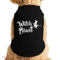 Witch Please Doggie Tank thumb 0