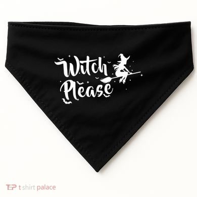 Witch Please USA-Made Doggie Bandana