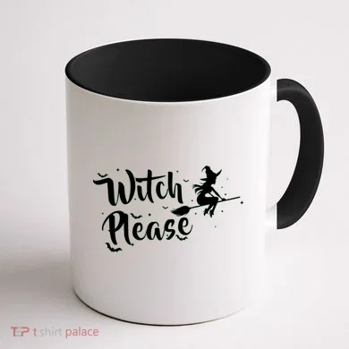 Witch Please Coffee Mug back