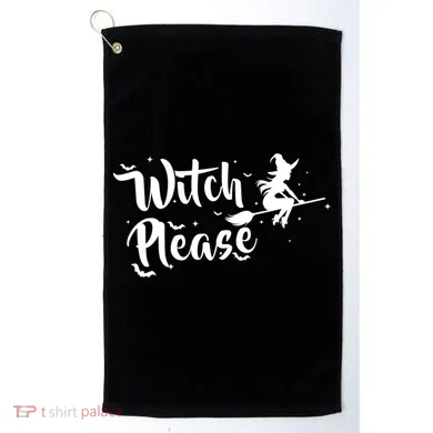 Witch Please Golf Towel