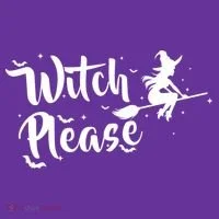 Witch Please Women's Long Sleeve Shirt thumb 2