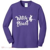 Witch Please Kids Long Sleeve Shirt thumb 0