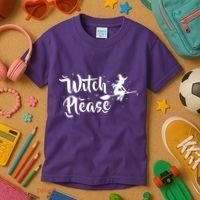 Witch Please Kids T-Shirt thumb 3