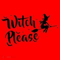 Witch Please Santa Hat thumb 1