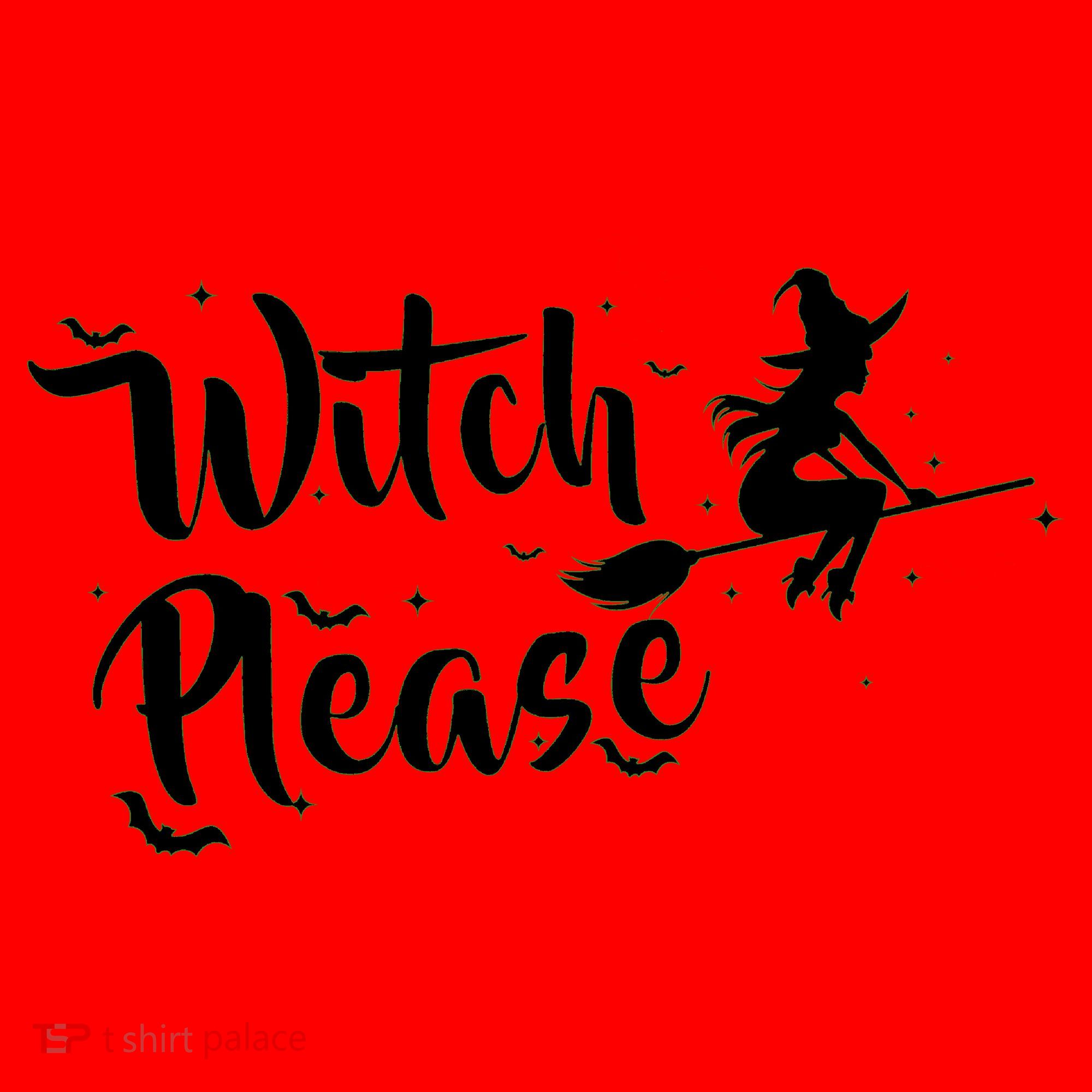 Witch Please Santa Hat