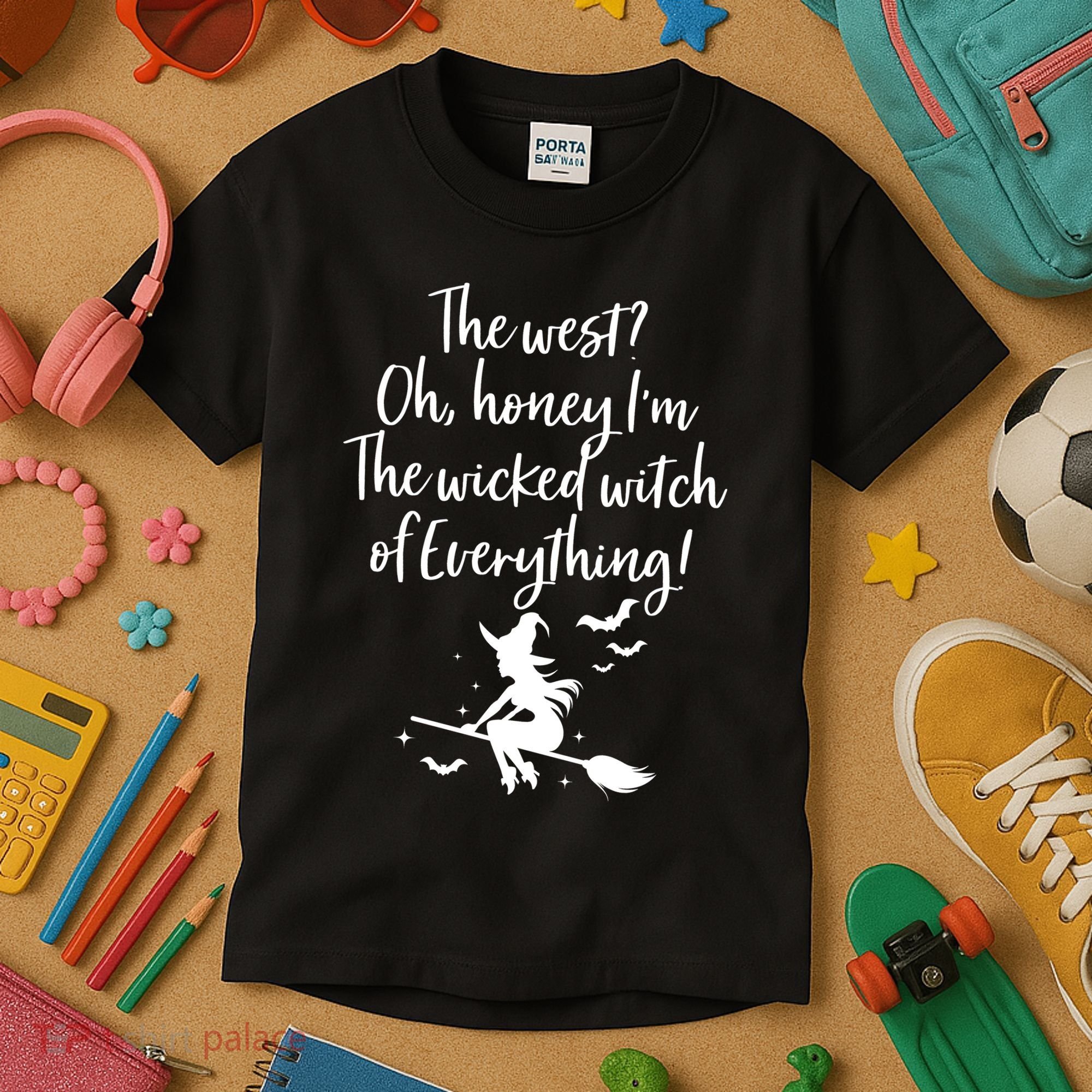 Witched Witch OF Everything Kids T-Shirt
