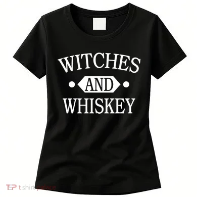 Witches And Whiskey Women's T-Shirt