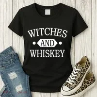 Witches And Whiskey Women's T-Shirt thumb 3