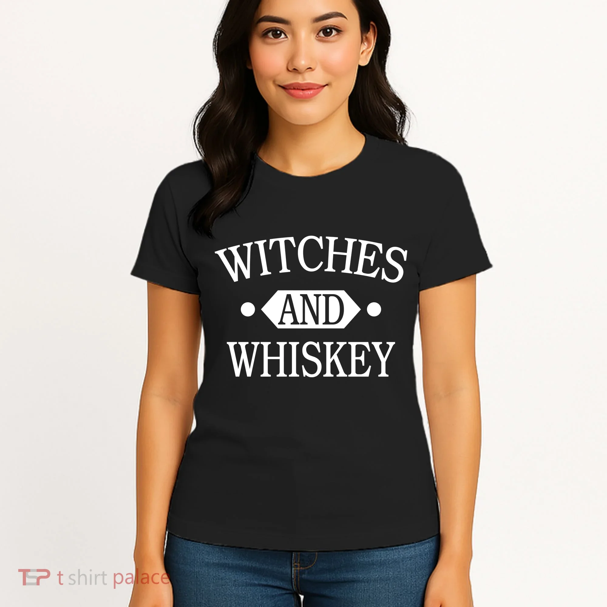 Witches And Whiskey Women's T-Shirt