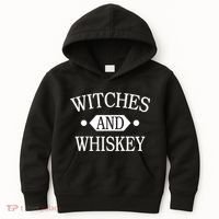 Witches And Whiskey Kids Hoodie thumb 0