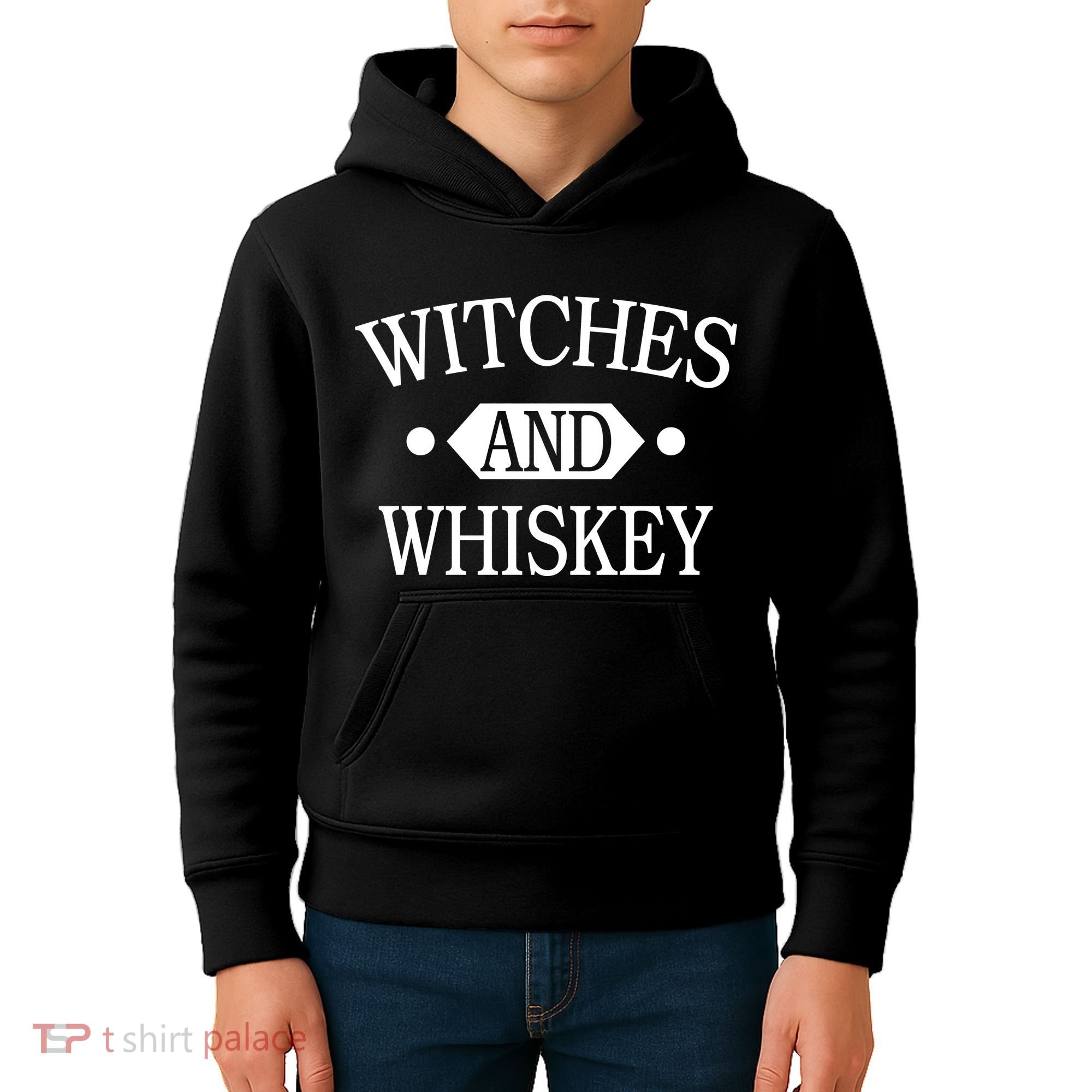Witches And Whiskey Kids Hoodie