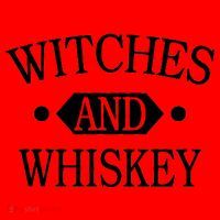 Witches And Whiskey Santa Hat thumb 1