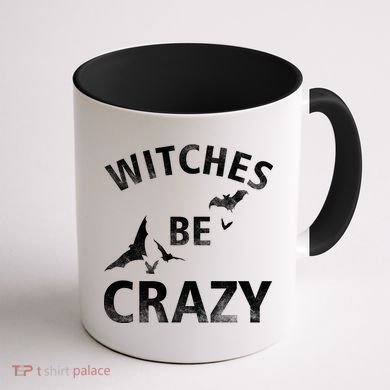 Witches Be Crazy Coffee Mug back