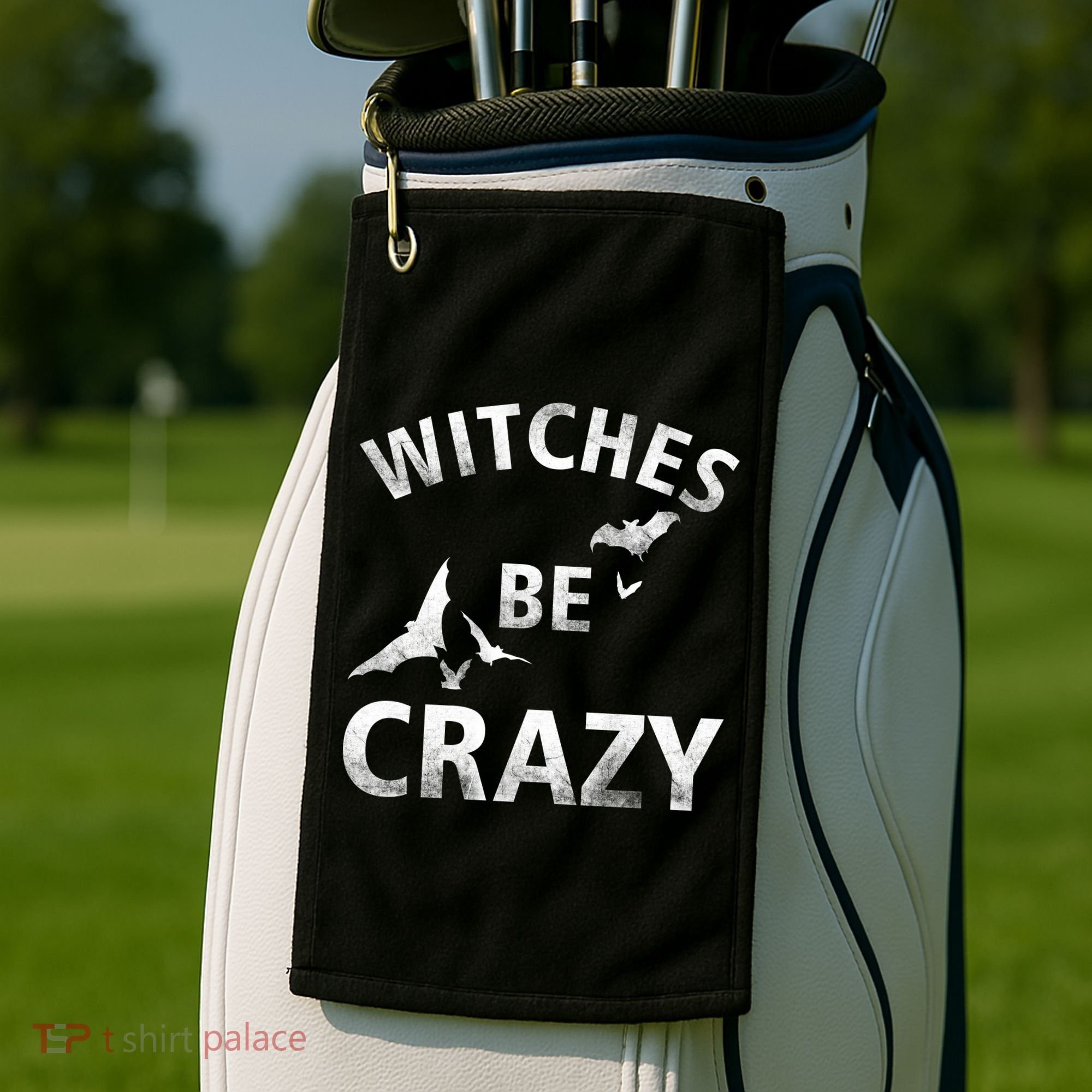 Witches Be Crazy Golf Towel
